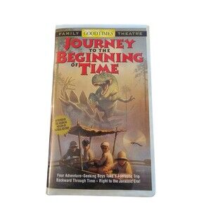 Journey to the Beginning of Time Clamshell VHS Vintage